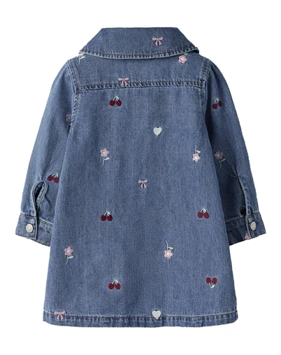 Name it - NMFEmily Denim Kjole - Medium Blue Denim